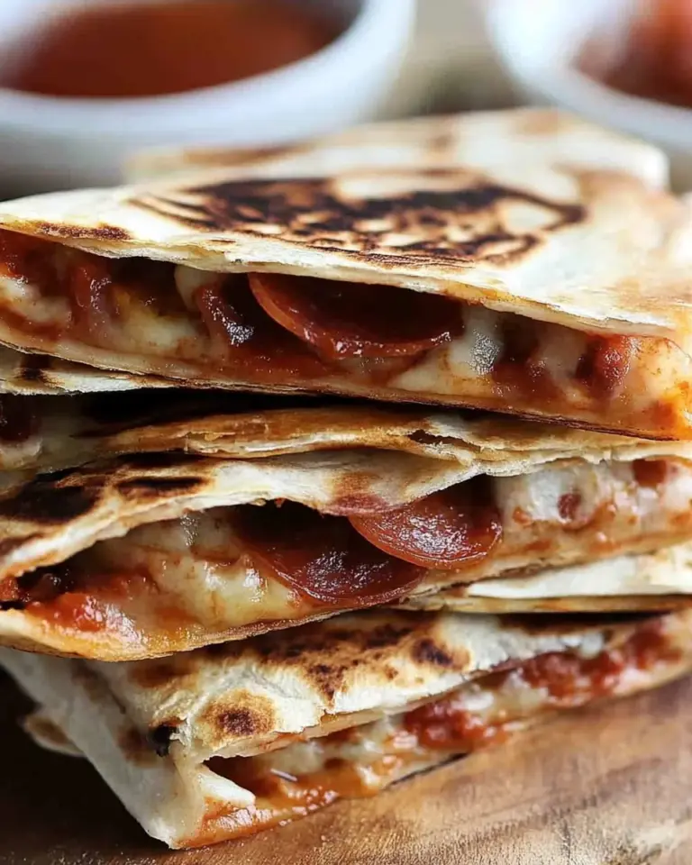 5-Ingredient Pizza Quesadillas