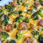 Cheesy Broccoli & Sausage Casserole