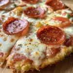 Cottage Cheese Pizza Crust (Gluten Free)