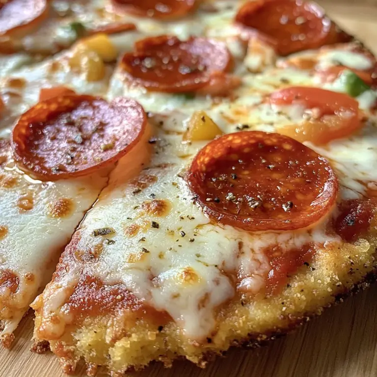 Cottage Cheese Pizza Crust (Gluten Free)