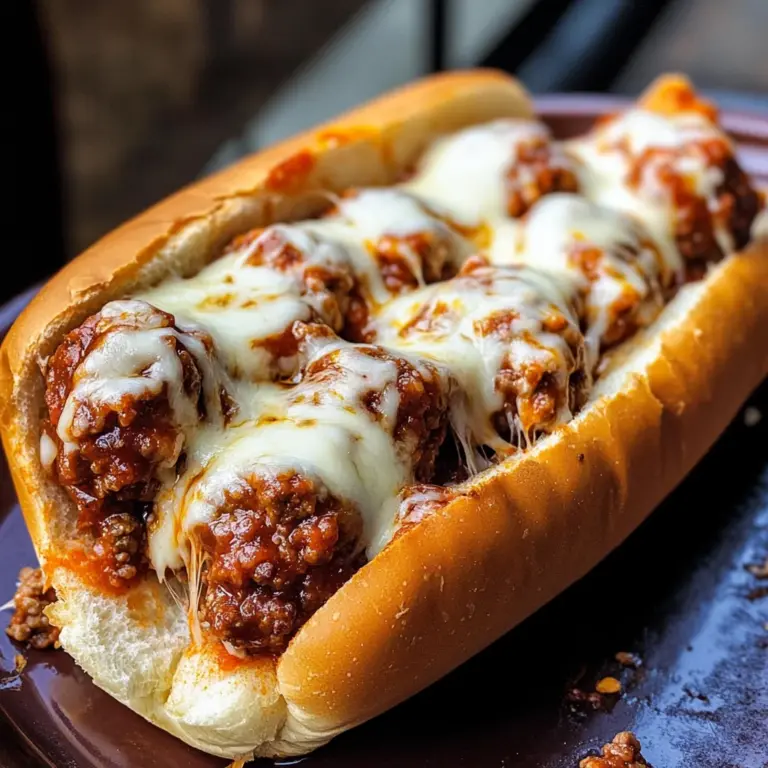 Easy Weeknight Meatball Sub
