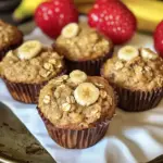 Healthy Banana Oat Muffins Recipe