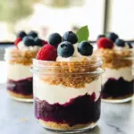High Protein Cheesecake Jars