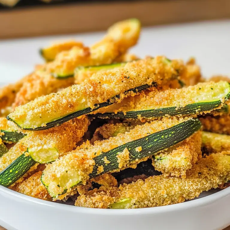 Keto Zucchini Fries