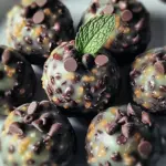 Mint Chocolate Chip Protein Balls