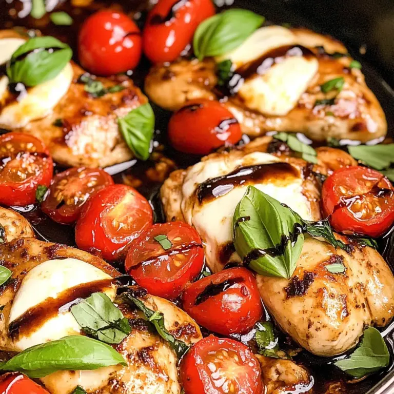 One Pan Balsamic Chicken