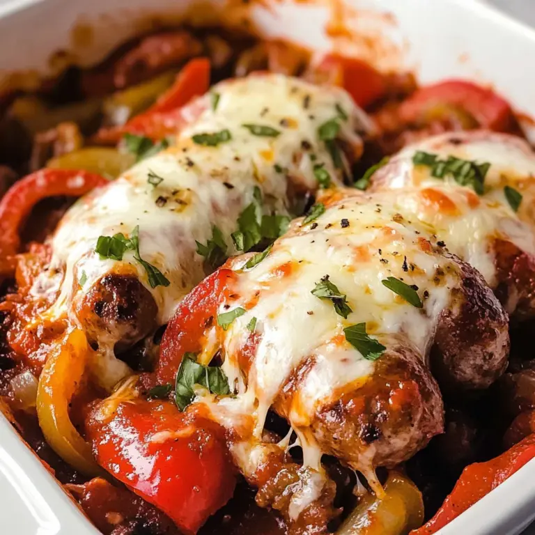 Slow Cooker Sausage and Peppers and onions