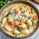 Vegan Chickpea Gnocchi Soup