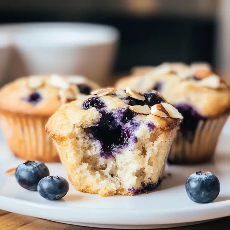 Blueberry Cream Cheese Muffins