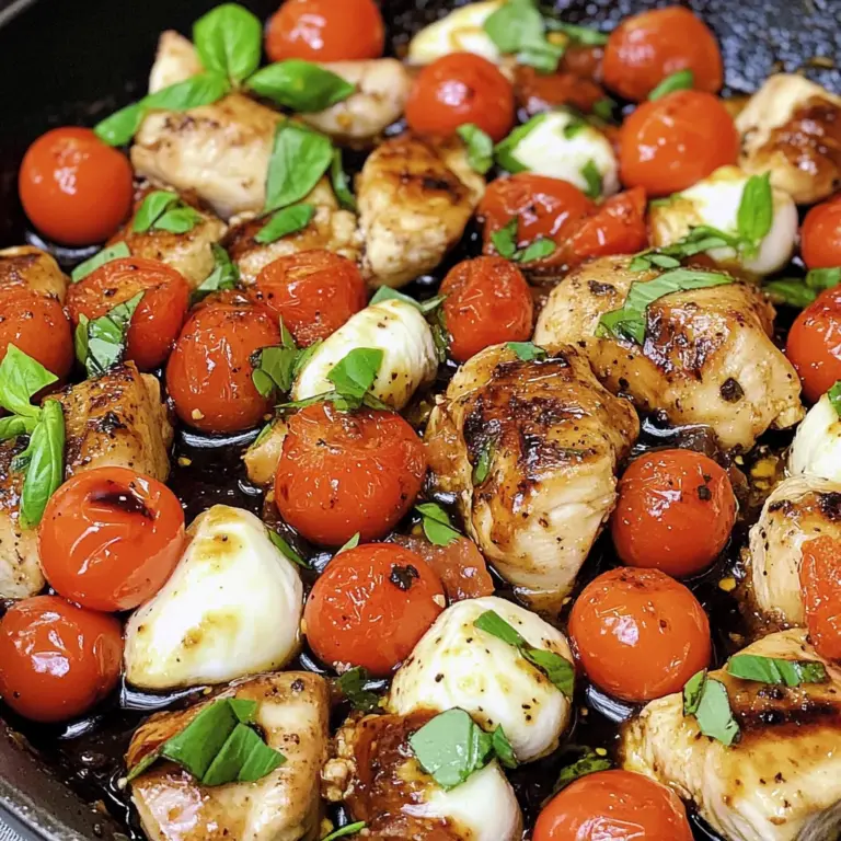 Caprese Chicken Skillet