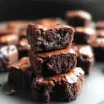 Date Brownies (No Flour!)