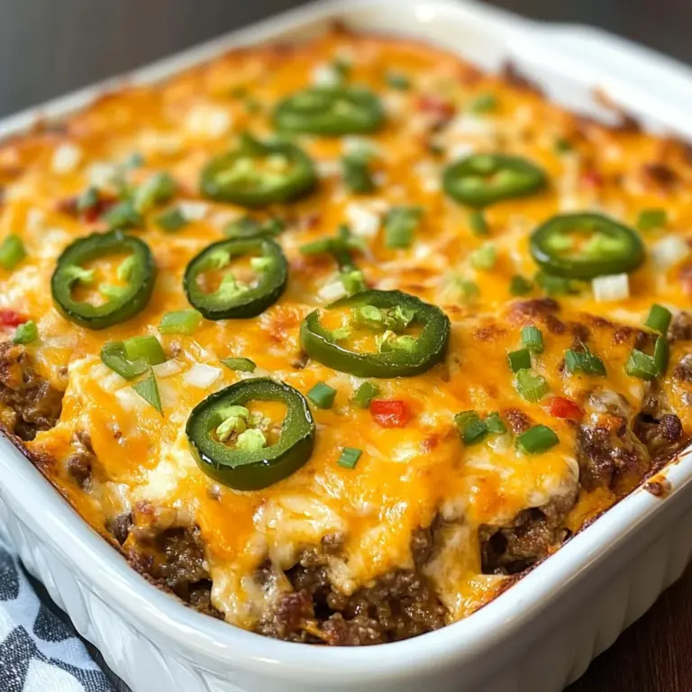 Easy Cheesy Keto Taco Casserole (10-Minute Recipe)