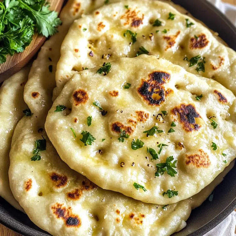 Easy Gluten Free Naan Bread (No-Yeast, No-Yogurt, Dairy-Free)