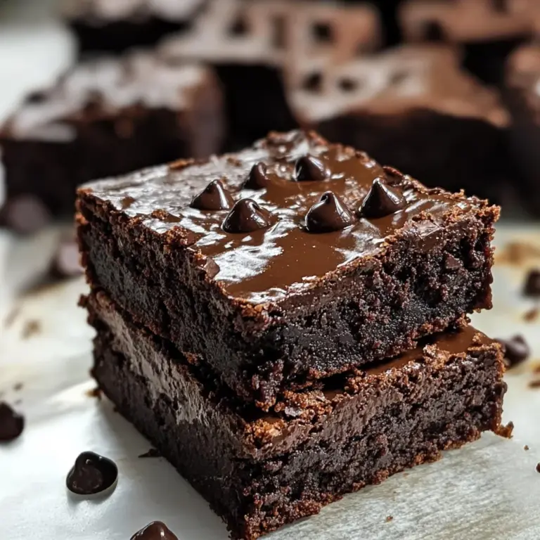 Fudgy Sweet Potato Brownies (Vegan and GF!)