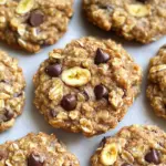 Healthy Banana Oat Cookies