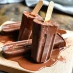 Healthy Chocolate Fudgsicles