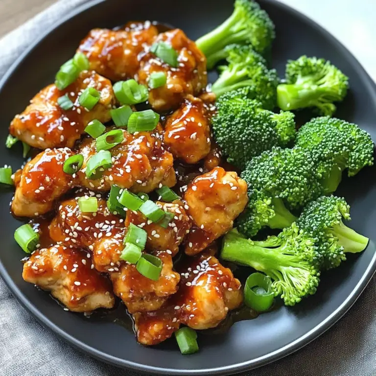 Healthy Orange Chicken