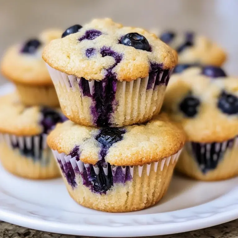Keto Blueberry Muffins