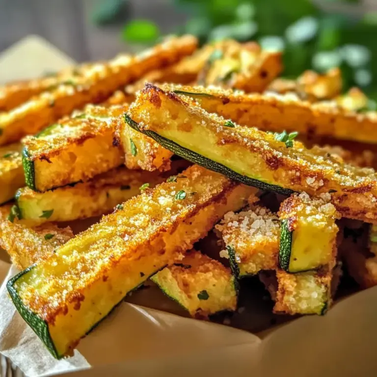 Low Calorie Air Fryer Zucchini Fries