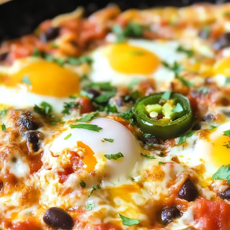 Mexican Baked Eggs (One Skillet)
