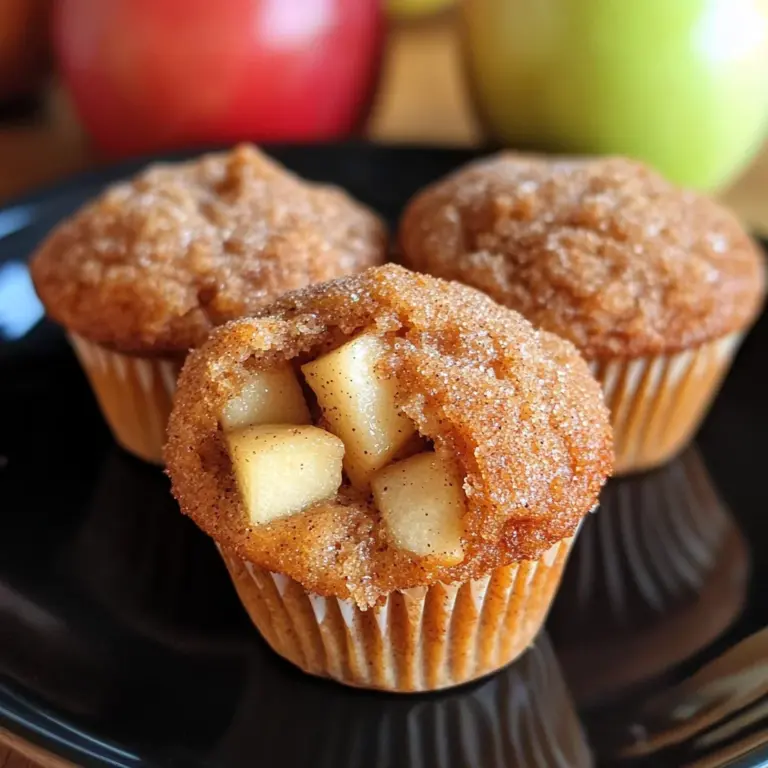 Mini Gluten Free Vegan Apple Muffins