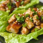 Teriyaki Chicken Lettuce Wraps (Low Calorie)