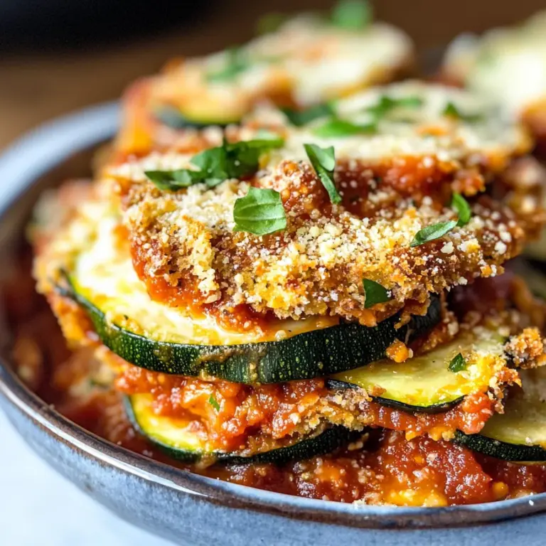 Zucchini Parmesan