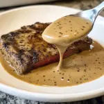 Creamy Peppercorn Sauce Recipe For Steak and Beef | Sip Bite Go