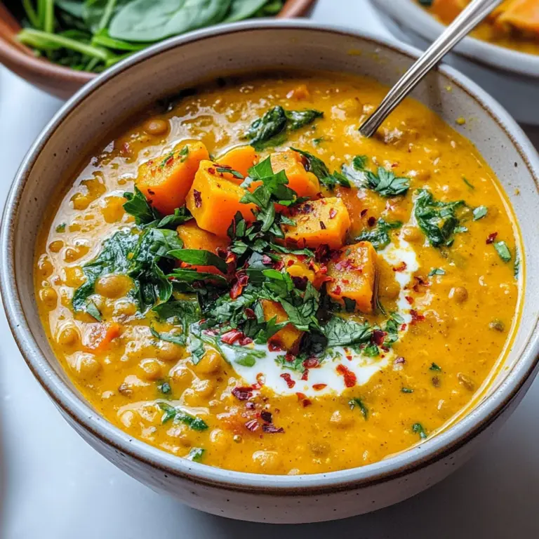 Detox Turmeric Lentil Soup