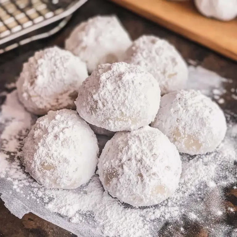 Gluten Free Snowball Cookies
