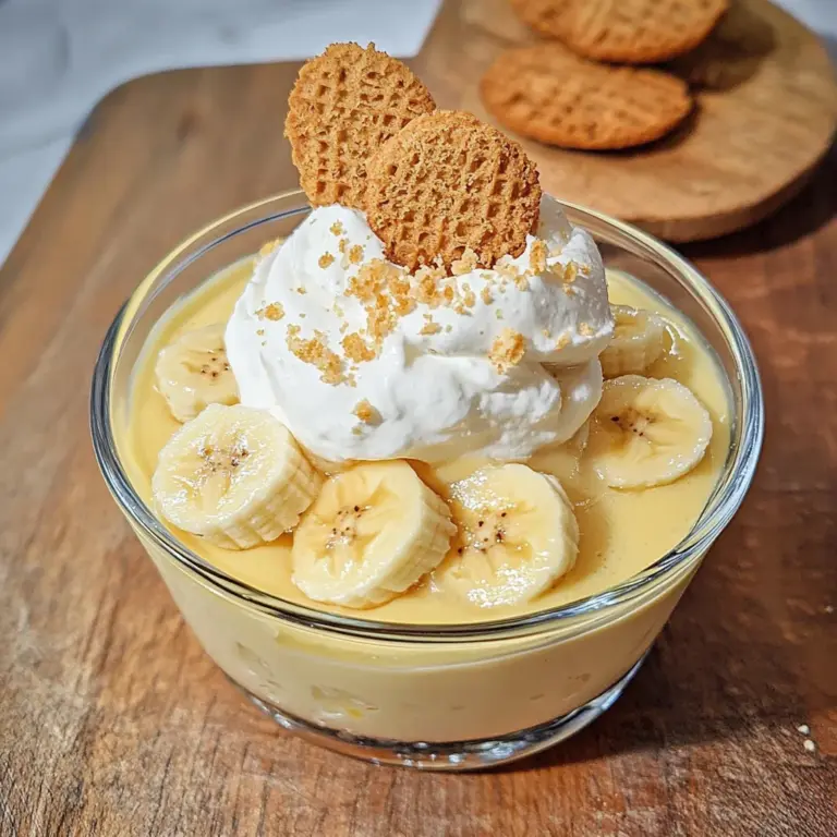 Keto Banana Pudding