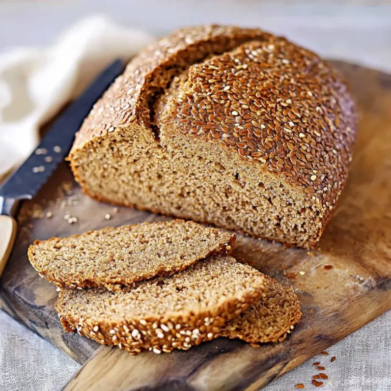Keto Flaxseed Bread