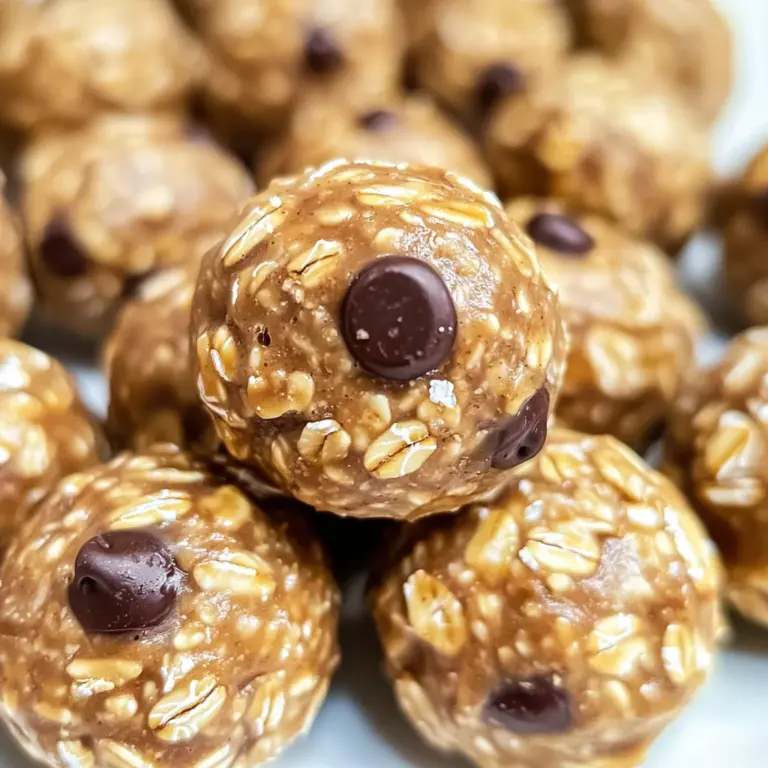 Oatmeal Peanut Butter Energy Bites
