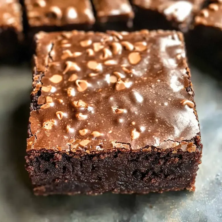Vegan Desserts: Crunch Brownies