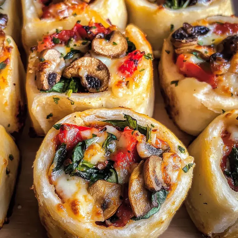 Vegan Pizza Rolls