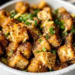 Baked Lemon Pepper Tofu