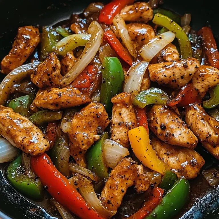 Black Pepper Chicken