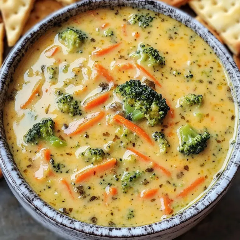 Broccoli Cheddar Soup
