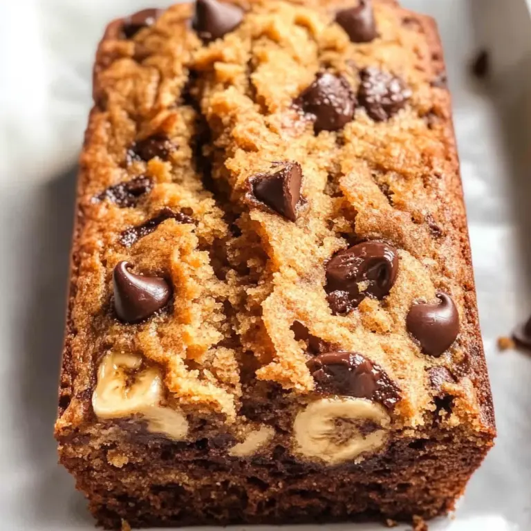 Chocolate Chip Banana Bread