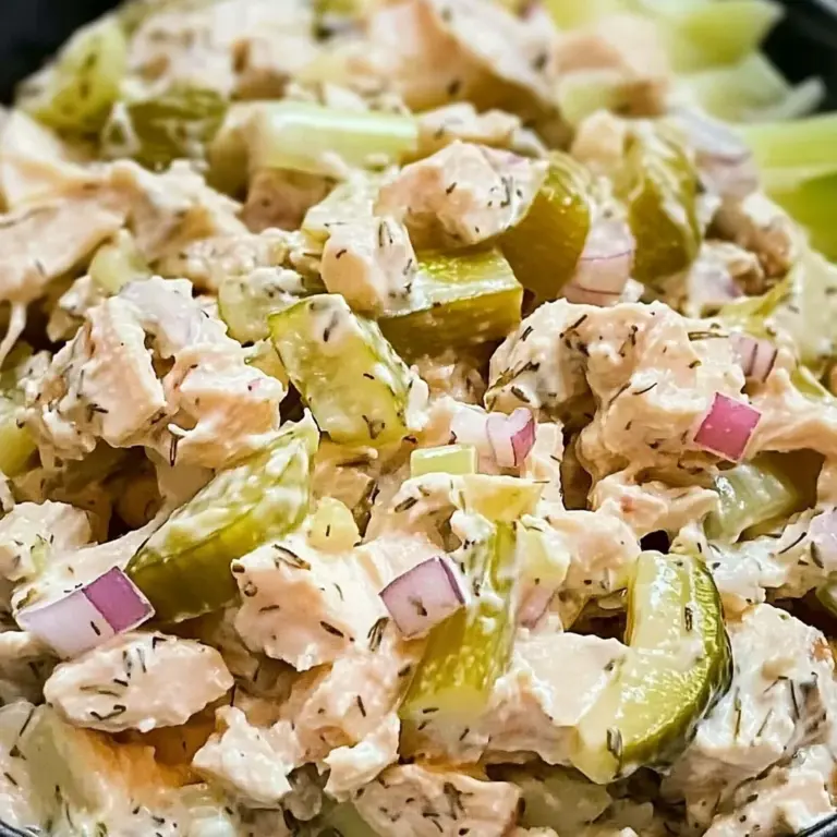 Dill Pickle Chicken Salad