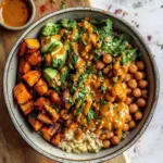 Thai Peanut Sweet Potato Buddha Bowl