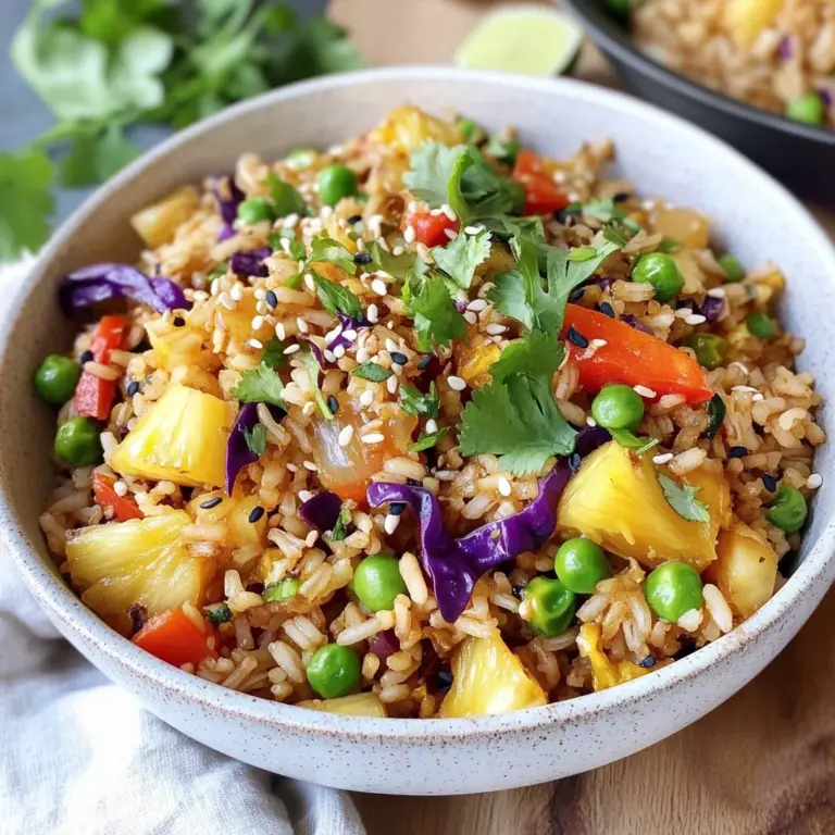 Vegan Pineapple Fried Rice