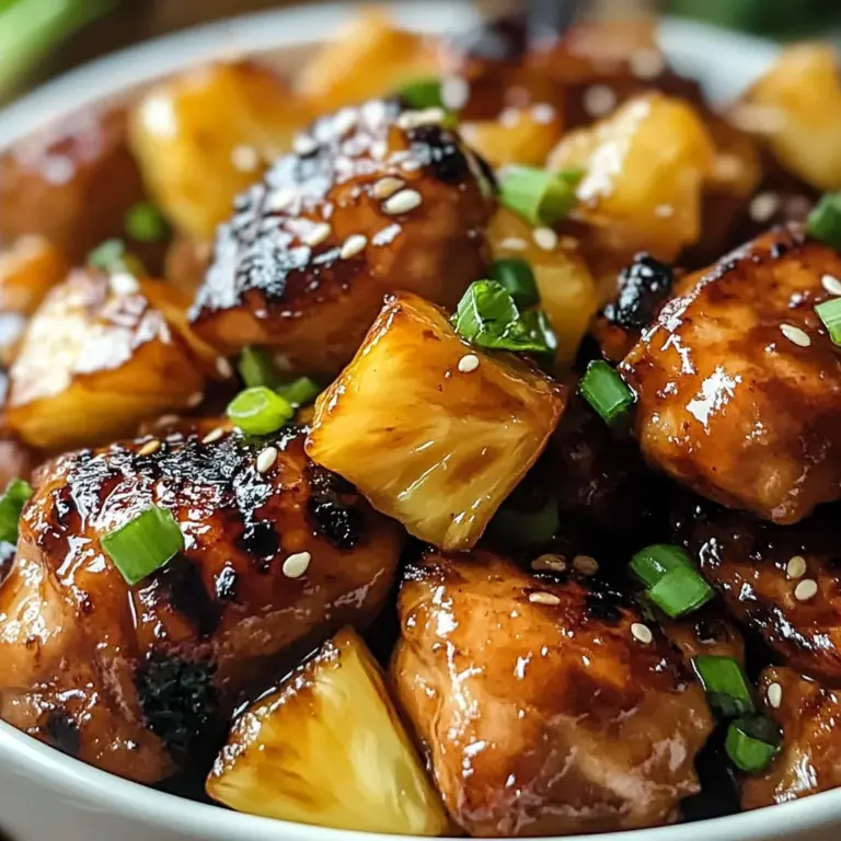 5-Star Brown Sugar Pineapple Chicken : Sweet Dinner Idea
