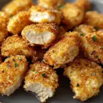 Air Fryer Ranch-Crusted Chicken Bites