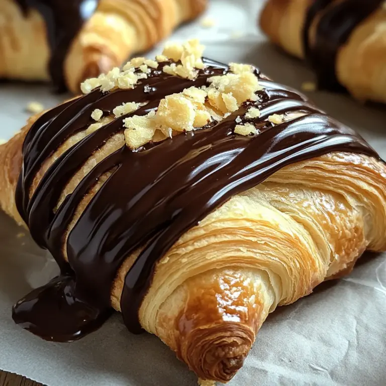 Boston Cream Pie Croissants