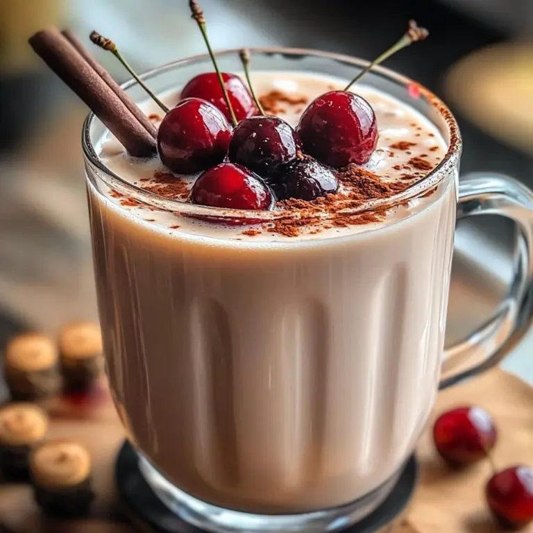 Cherry Earl Grey Milk Tea
