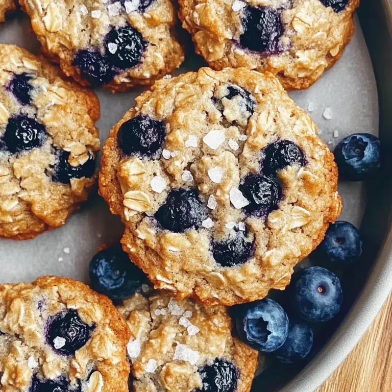 Chewy Blueberry Oatmeal Cookies - Alrightwithme