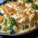 Chicken and Broccoli Alfredo Bake