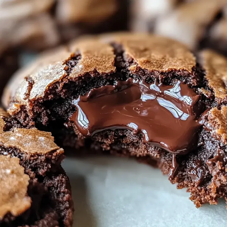 Chocolate Lava Cookies