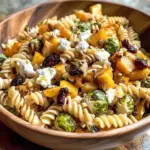 Fall Pasta Salad with Butternut Squash and Brussels